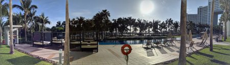 A Panoramic View from my room.